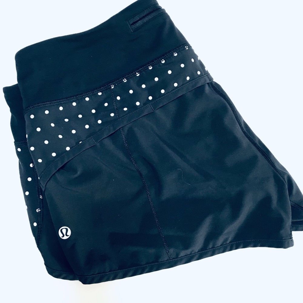 Lululemon Speed Reflective Dots Lined Run Shorts - image 5